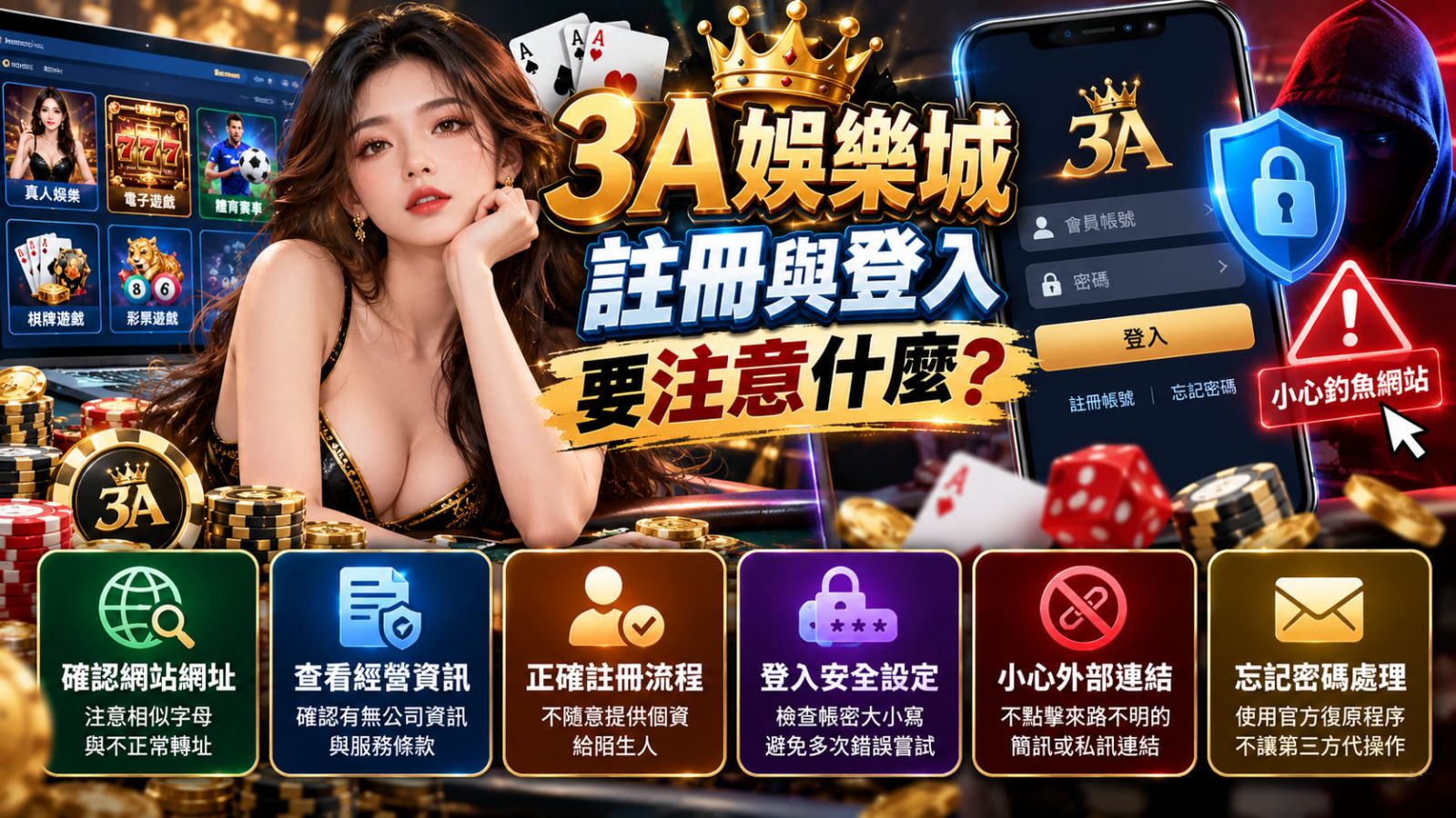 3A娛樂城介面有哪些功能？快速了解操作選單與常見使用問題！